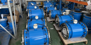 Split Electromagnetic Flow Meter