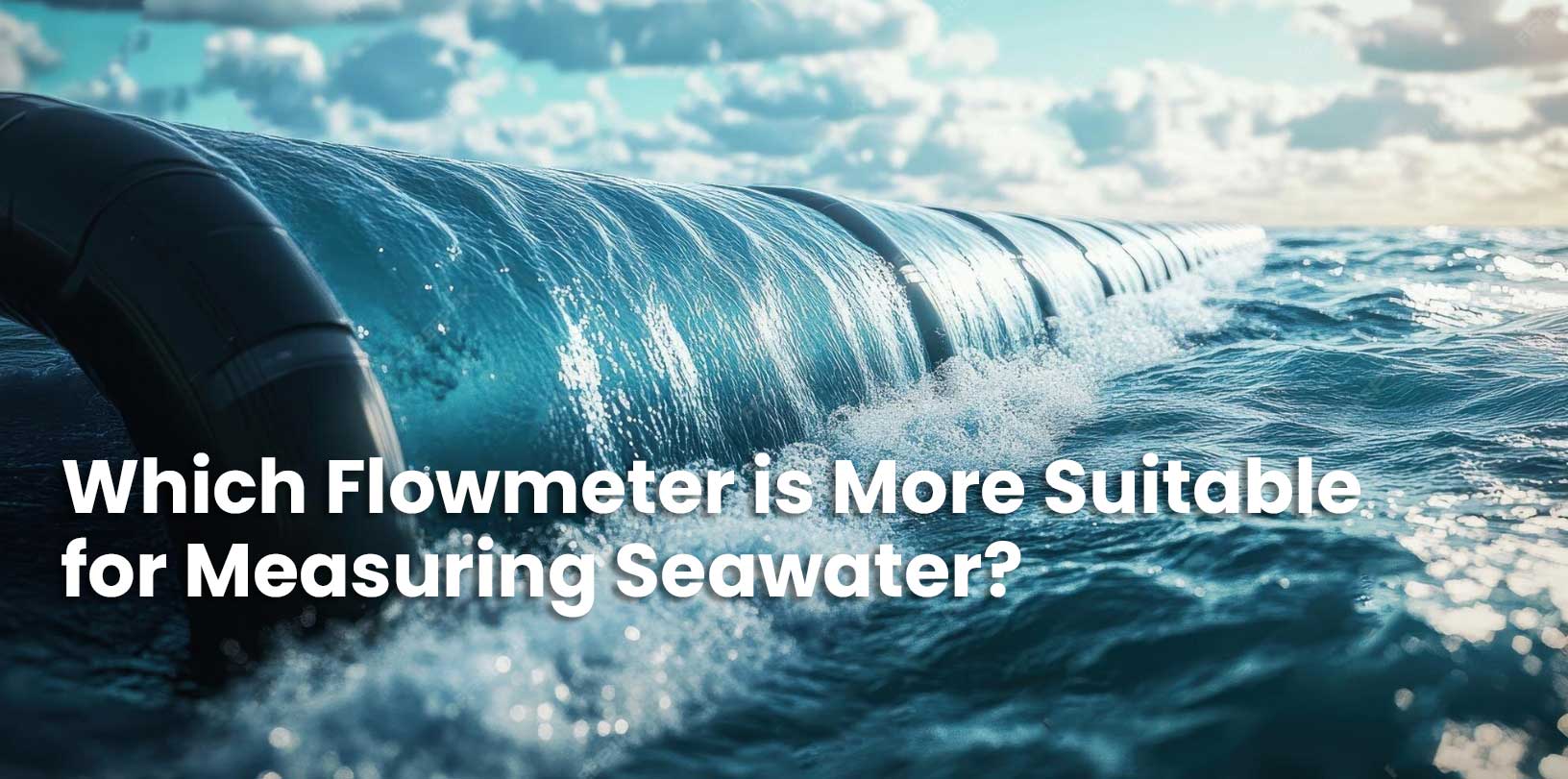  Measuring Seawater flowmeter