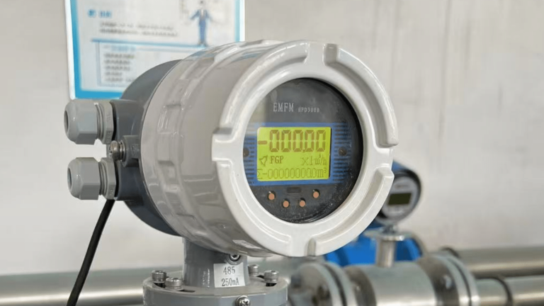 Electromagnetic Flowmeter Empty Pipe Alarm
