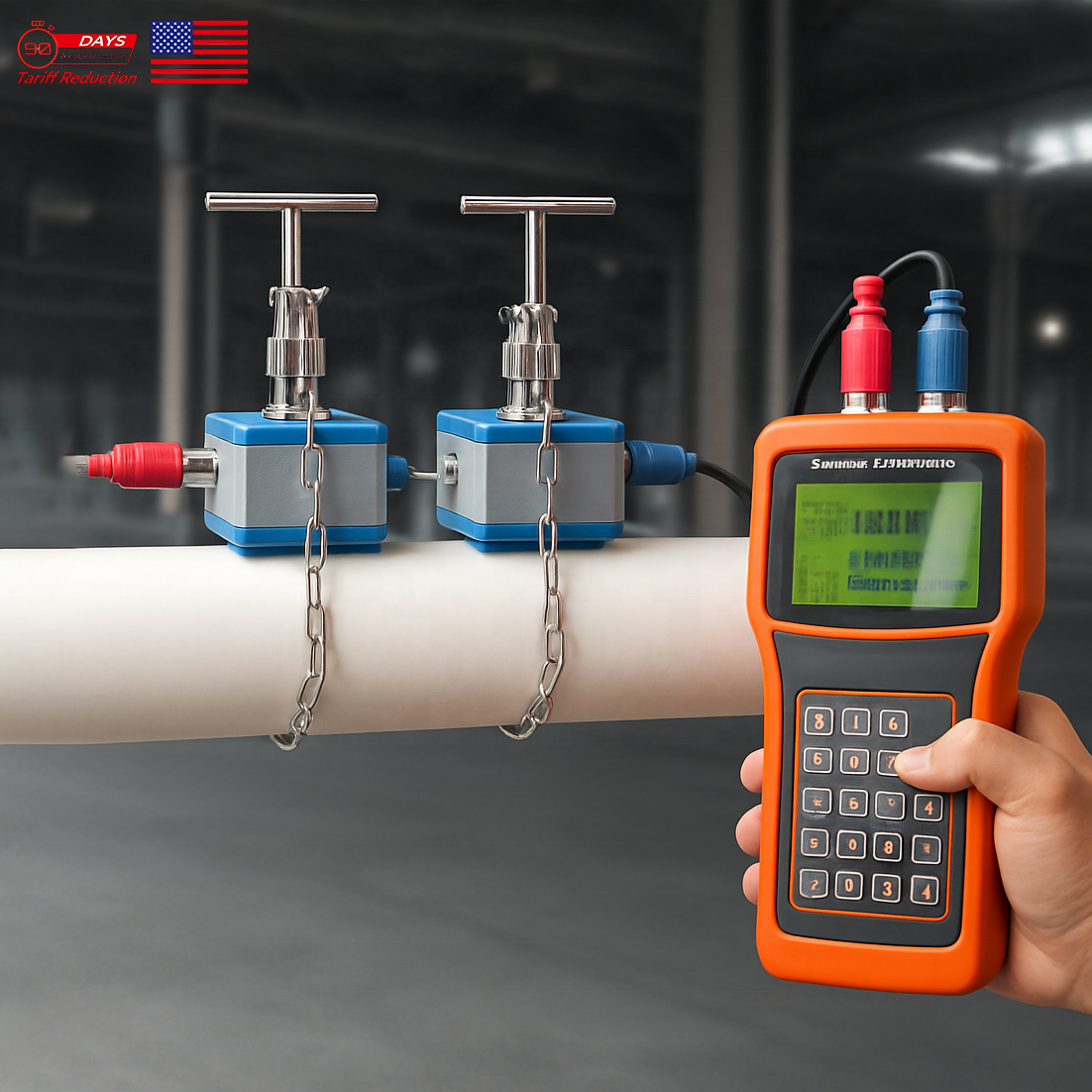 Handheld Ultrasonic Flowmeter​