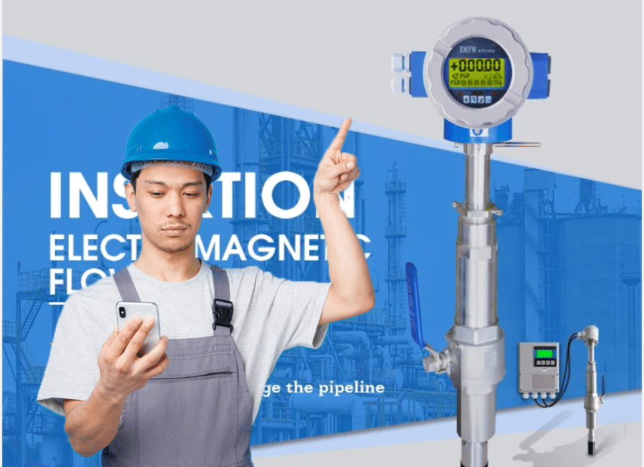 Insertion Magnetic Flow Meter