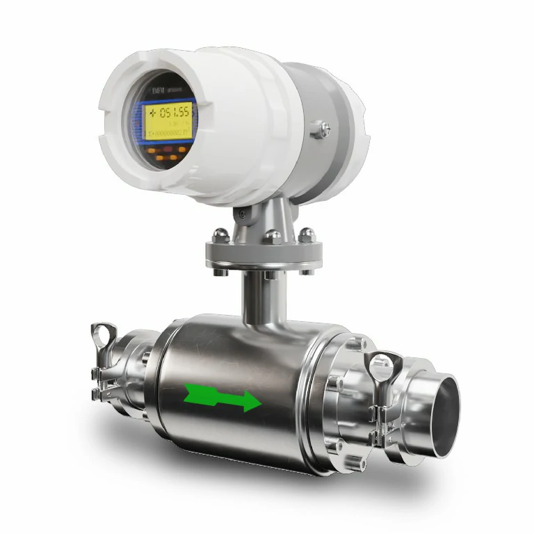Sanitary Type Electromagnetic Flowmeter
