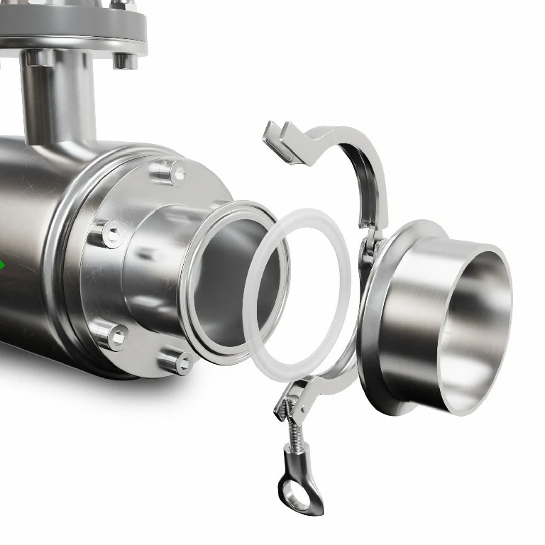 Sanitary Type Electromagnetic Flowmeter