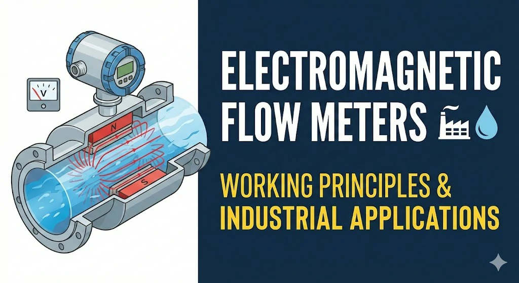 Electromagnetic Flow Meters Explained Working Principles & Industrial Applications
